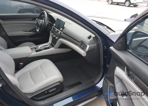 2020 Honda Accord Hybrid Touring из США, поврежденный, VIN 1HGCV3F93LA017137